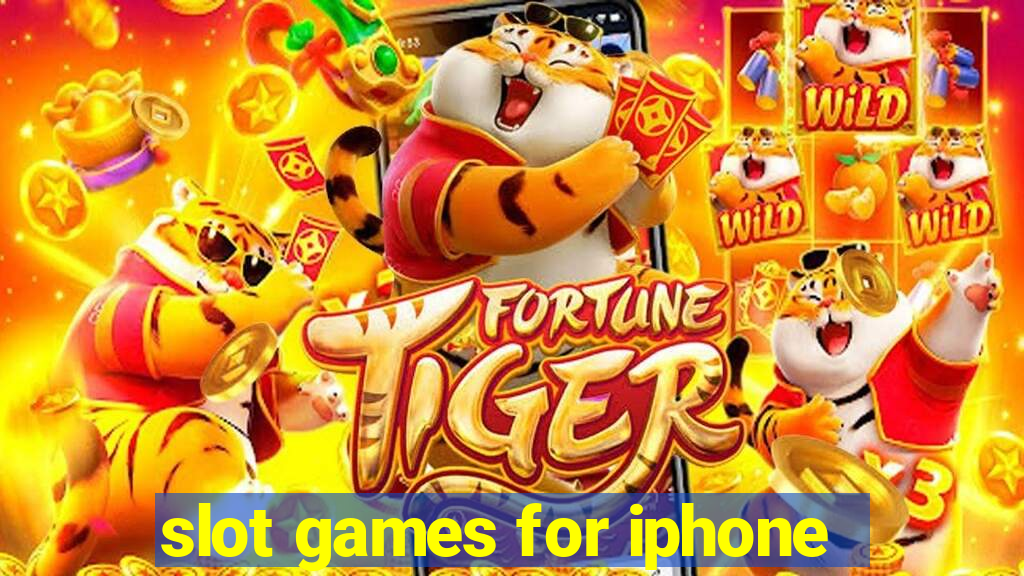 slot games for iphone