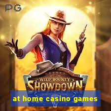 at home casino games