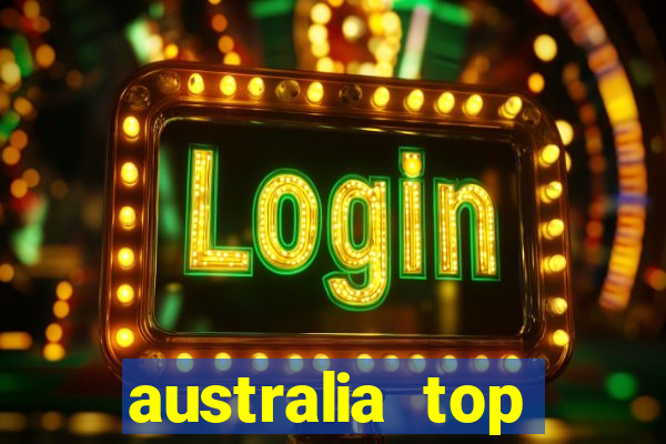 australia top online casino