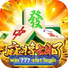 win 777 slot login