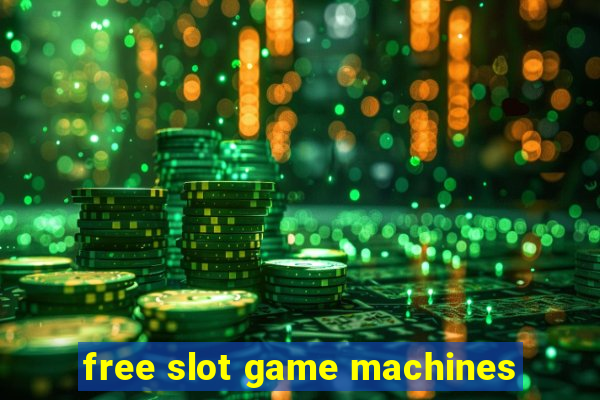 free slot game machines