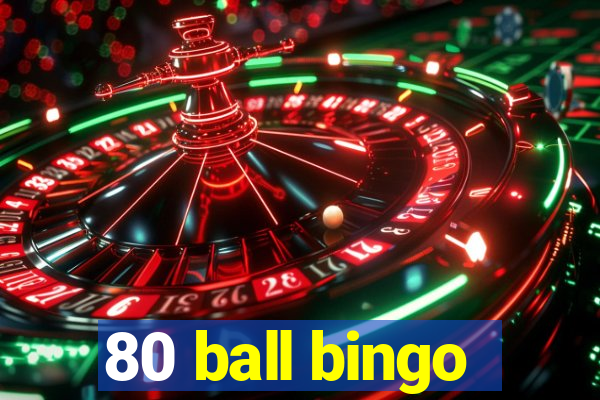 80 ball bingo