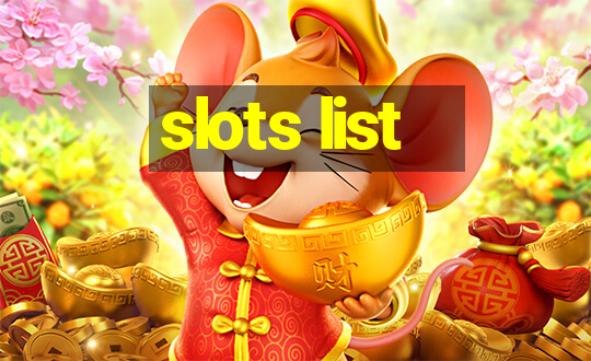 slots list