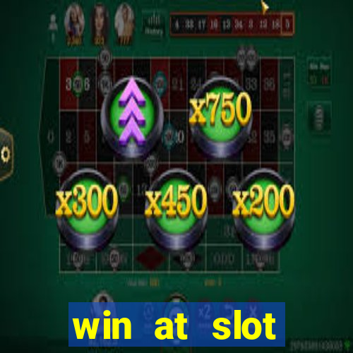 win at slot machines in casinos