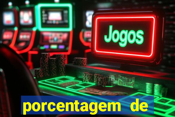 porcentagem de jogos slots pg