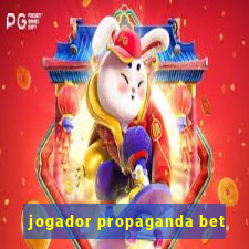 jogador propaganda bet