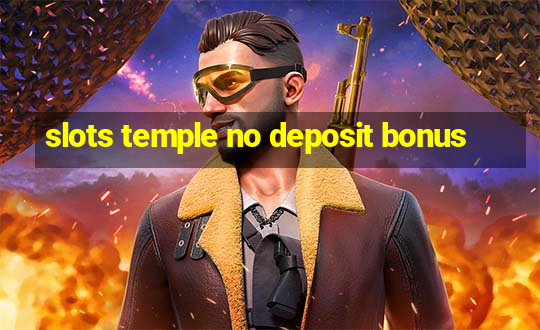 slots temple no deposit bonus