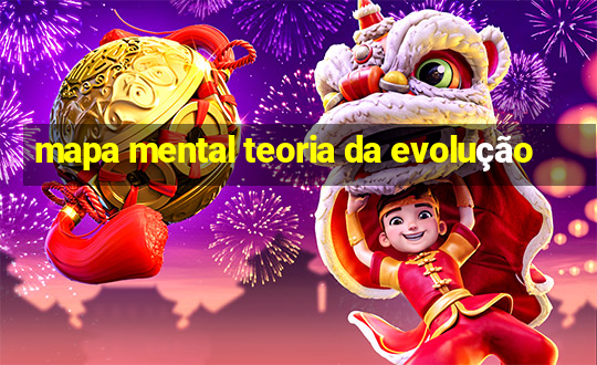 mapa mental teoria da evolução