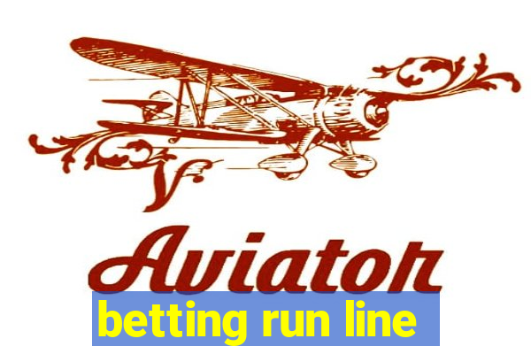 betting run line