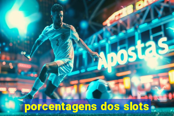 porcentagens dos slots