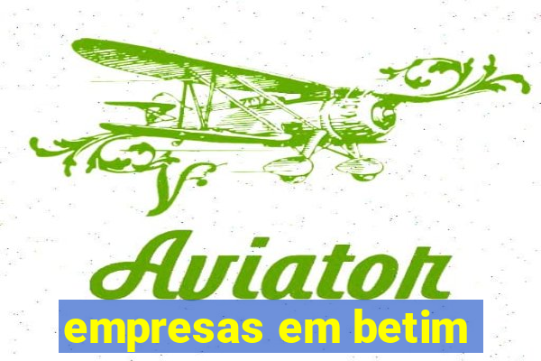 empresas em betim