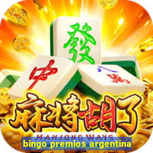 bingo premios argentina