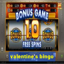 valentine's bingo