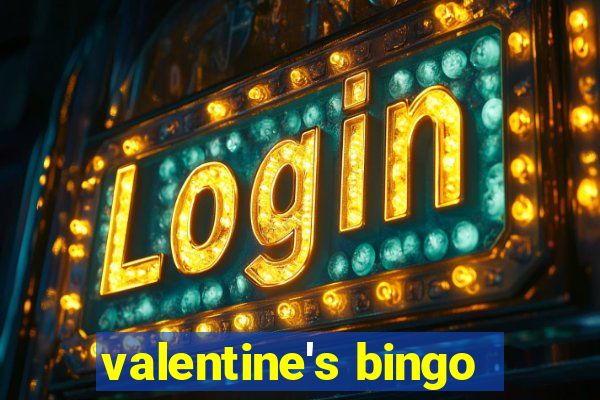 valentine's bingo