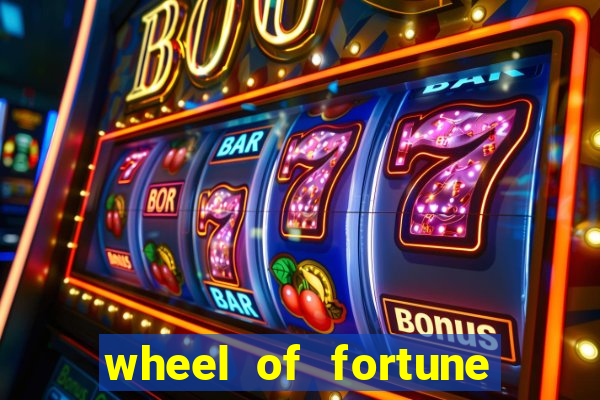 wheel of fortune slot machine