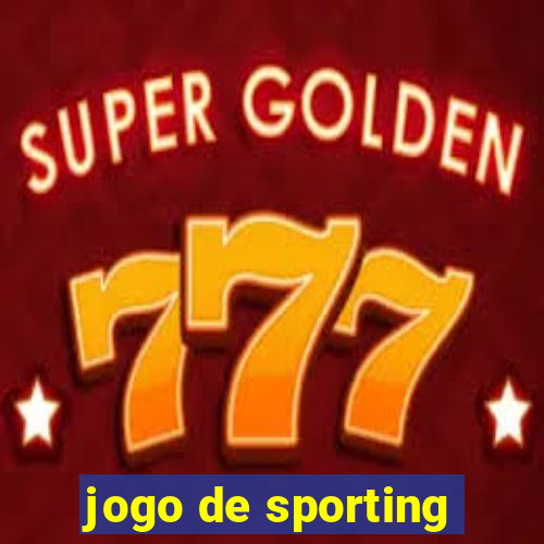 jogo de sporting