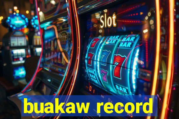 buakaw record