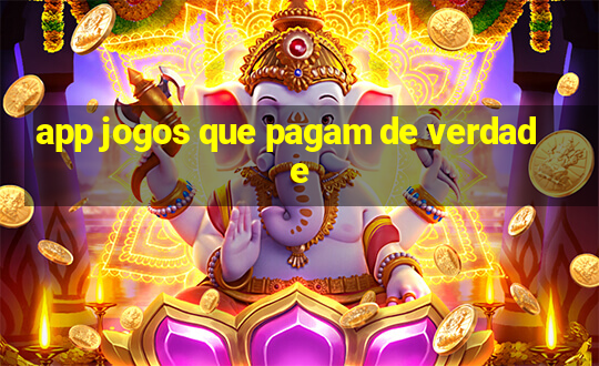 app jogos que pagam de verdade