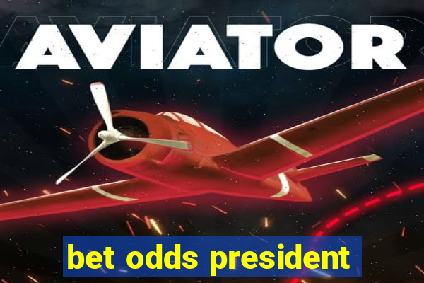 bet odds president