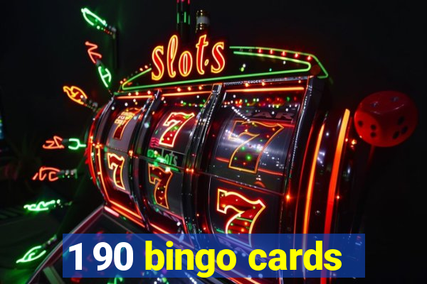 1 90 bingo cards