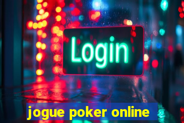 jogue poker online