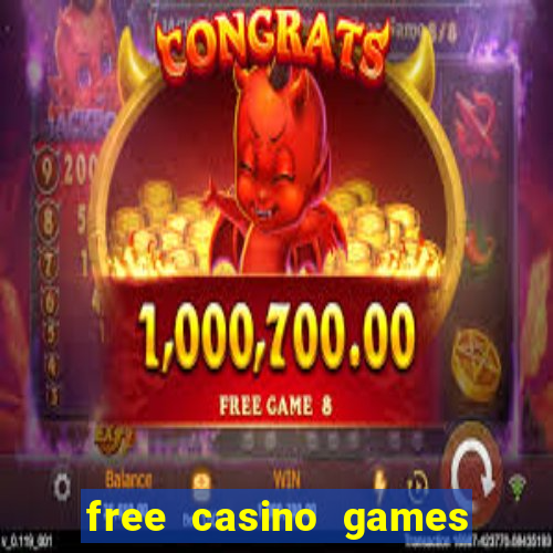 free casino games slot machine