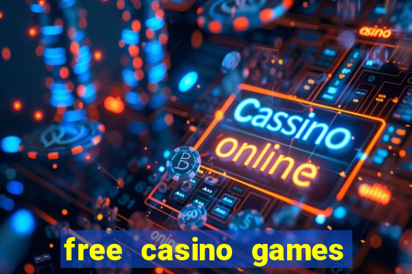 free casino games slot machine