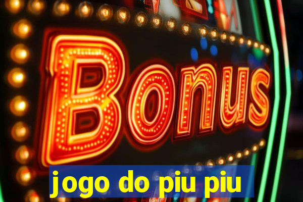 jogo do piu piu