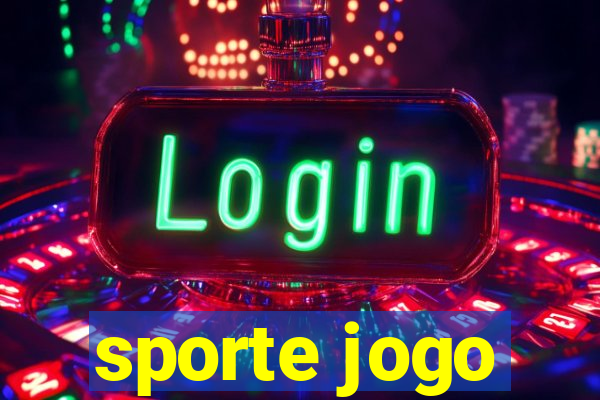 sporte jogo