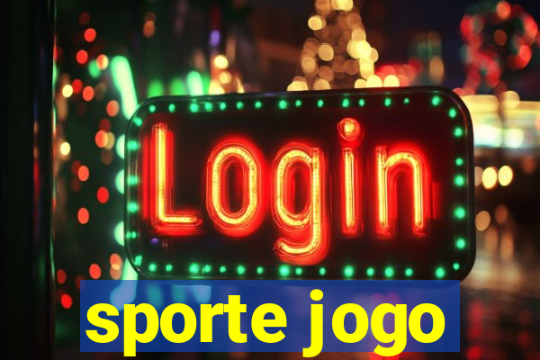 sporte jogo