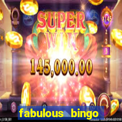 fabulous bingo bonus code