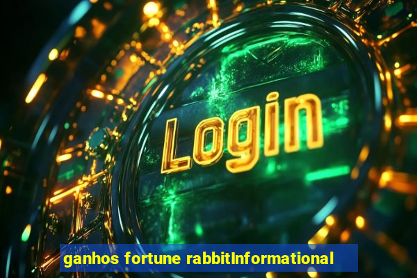 ganhos fortune rabbitInformational