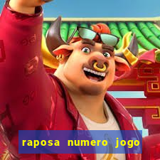 raposa numero jogo do bicho