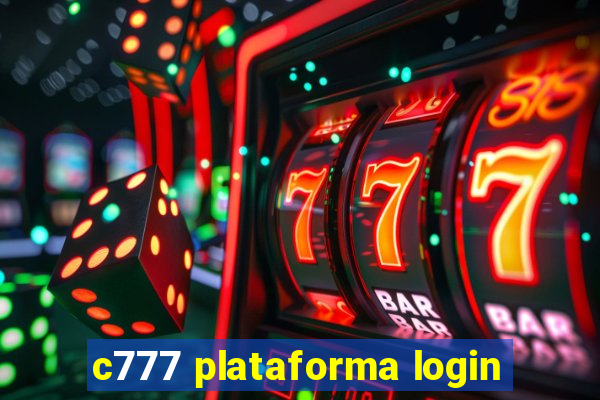 c777 plataforma login