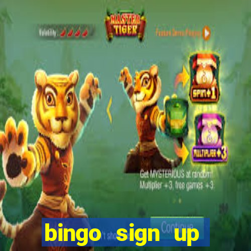 bingo sign up offers no wagering