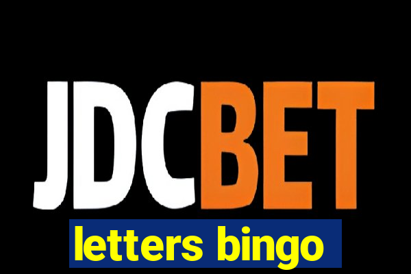 letters bingo