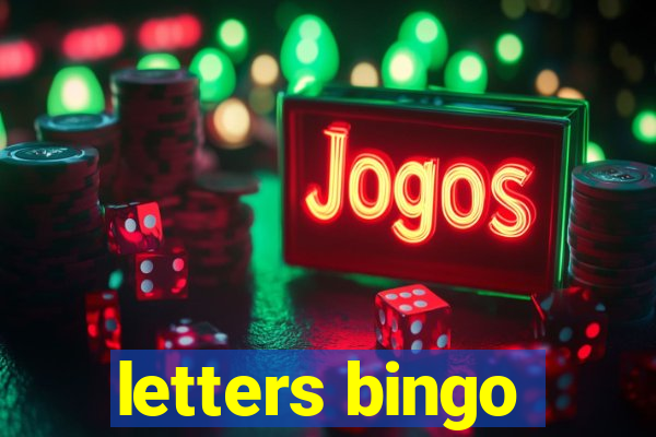 letters bingo