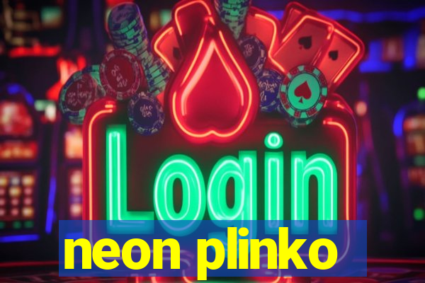 neon plinko