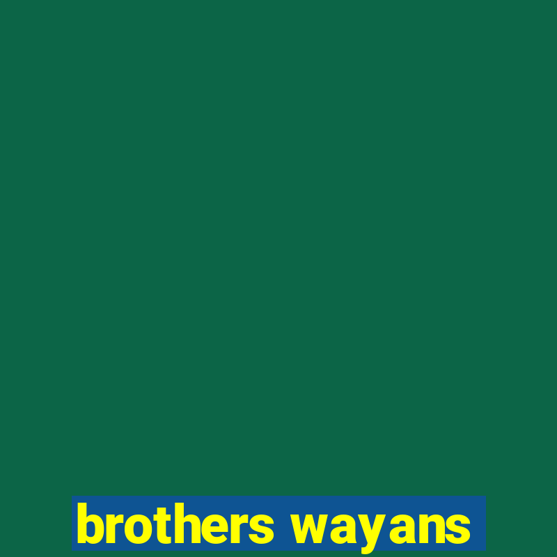 brothers wayans