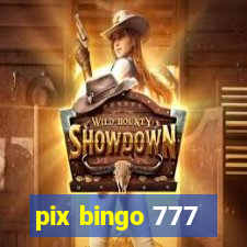 pix bingo 777