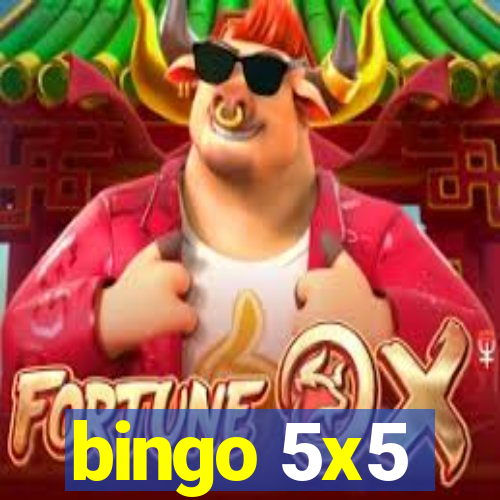 bingo 5x5