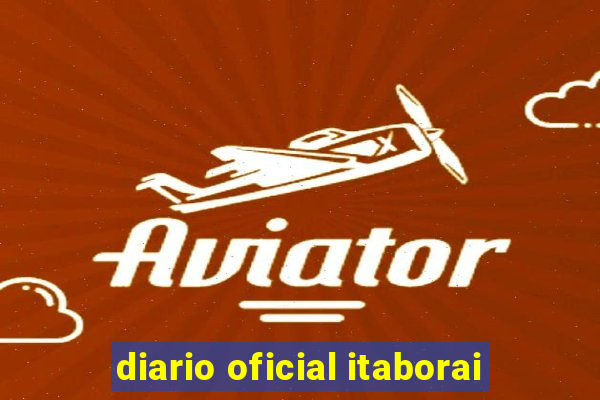 diario oficial itaborai