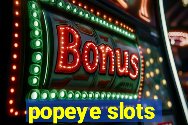 popeye slots