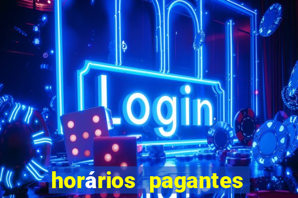 horários pagantes do fortune dragon