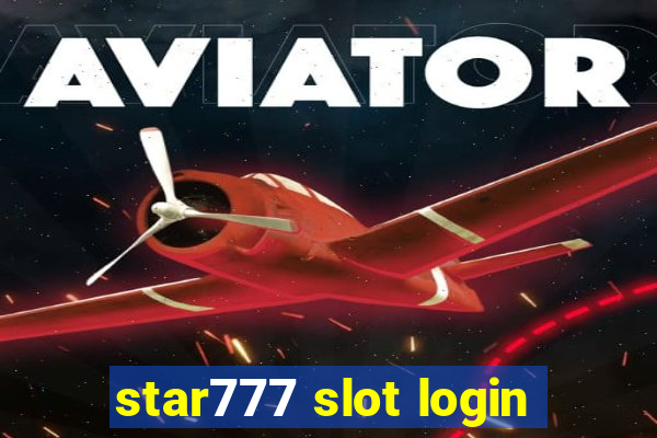 star777 slot login