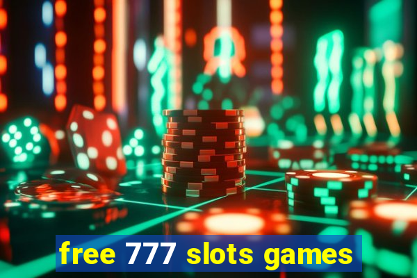 free 777 slots games