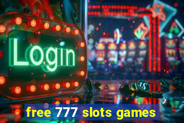 free 777 slots games