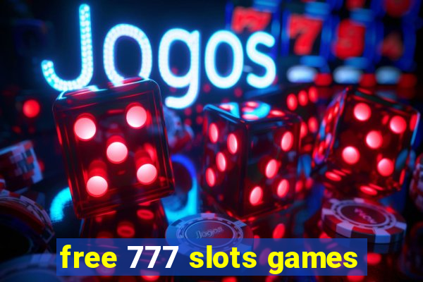 free 777 slots games