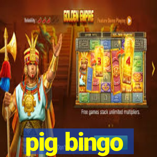 pig bingo