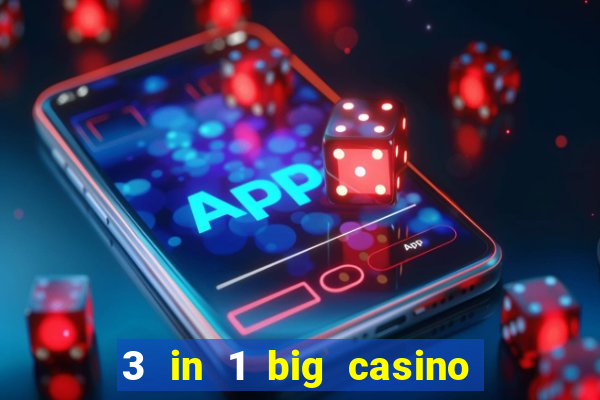 3 in 1 big casino game set